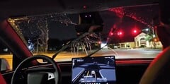 Nova rotina de limpeza do limpador de para-brisa do Tesla Model Y. (Fonte da imagem: @DirtyTesLa/X)