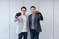 Wang Teng (à esquerda) ao se juntar à Redmi (Fonte da imagem: ixbt.com)