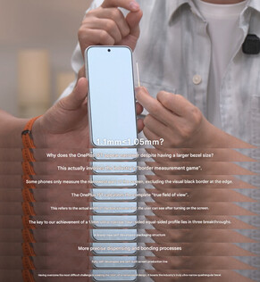 Uma captura de tela da sessão de revelação ao vivo do OnePlus 15T (tradução automática)