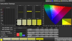 Saturação de CalMAN