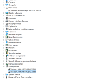 Após a invasão, os SSDs são listados em 