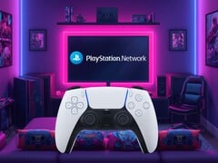 Controle DualSense do PS5 é mostrado fazendo login na PSN
