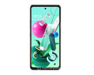 A frente da LG Q92 parece desprovida de descrição. (Fonte da imagem: Google Play Console via MySmartPrice)