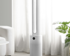 O Ventilador Mijia Smart Bladeless Purification Fan pode fornecer velocidades de vento de até 15,5 m/s (~51 pés/s). (Fonte da imagem: Xiaomi)