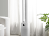 O Ventilador Mijia Smart Bladeless Purification Fan pode fornecer velocidades de vento de até 15,5 m/s (~51 pés/s). (Fonte da imagem: Xiaomi)