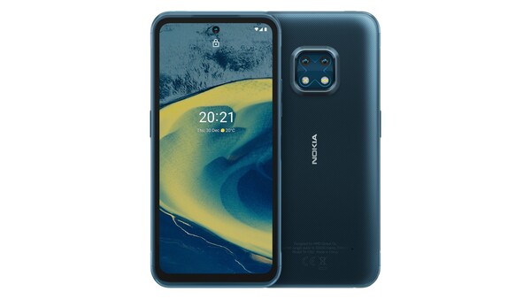 O Nokia XR20 foi classificado como IP68 para resistência à poeira e à água. (Fonte da imagem: Nokia)