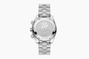 O Omega Speedmaster vem com um medalhão estampado Milano Cortina 2026 (Fonte da imagem: Omega)