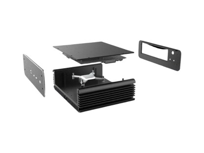 O gabinete de PC Euler CMX SFF utiliza um sistema de montagem com mola.