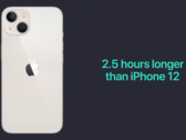Apple fez algumas afirmações ousadas sobre as baterias do iPhone 13. (Fonte: Apple)