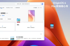 O OriginOS 6 x macOS UI. (Fonte da imagem: Vivo)