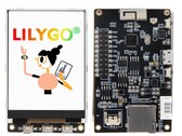 O TTGO T4 está disponível com um display de 2,2 polegadas ou 2,4 polegadas. (Fonte da imagem: LilyGO)