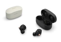 O WF-1000XM4 finalmente suporta a conectividade multiponto Bluetooth. (Fonte de imagem: Sony)