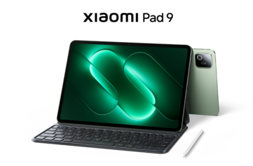 Xiaomi Pad 9 com teclado e caneta