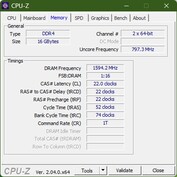 Memória CPU-Z