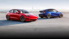 O Modelo 3 e o Modelo Y são agora muito mais baratos do que a média do novo carro americano (imagem: Tesla)