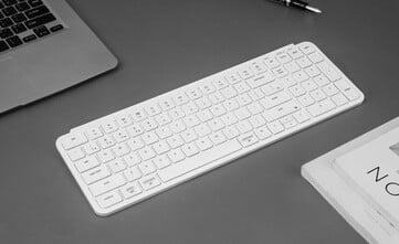 Teclado Keychron B2 Pro na cor Ivory White. (Fonte da imagem: Keychron)