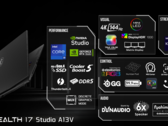 O laptop de alta qualidade MSI Stealth 17 Studio é agora oficial (imagem via MSI)