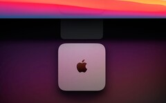 O Apple M1 no Mac mini consome consideravelmente menos energia do que seus predecessores baseados em Intel e PowerPC. (Fonte de imagem: Apple)