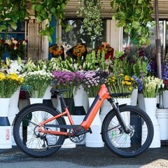 A e-bike Momentum Vida E+ oferece uma autonomia total de 88,5 km com uma única carga (Fonte da imagem: Momentum)