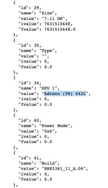 O "Realme RMX3361" no Geekbench. (Fonte: Geekbench)