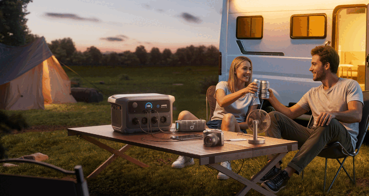 A estação de energia Anker Solix C2000 Gen 2 possui um total de 9 saídas