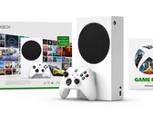 A Microsoft inclui três meses de Game Pass Ultimate e um controle sem fio com o Xbox Series S no Starter Bundle. (Imagem: Microsoft)
