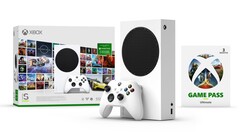 A Microsoft inclui três meses de Game Pass Ultimate e um controle sem fio com o Xbox Series S no Starter Bundle. (Imagem: Microsoft)