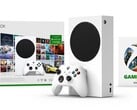 A Microsoft inclui três meses de Game Pass Ultimate e um controle sem fio com o Xbox Series S no Starter Bundle. (Imagem: Microsoft)