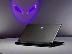 O Alienware m18 oferece uma opção de exibição de 480 Hz. (Fonte de imagem: Dell)