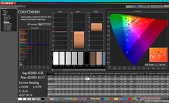 ColorChecker após a calibração