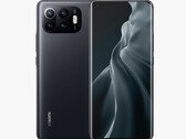 Uma apresentação de como o Mi 11 Pro poderia parecer, com base na linguagem de design do Mi 11. (Fonte da imagem: Ben Geskin)