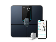 A Eufy Smart Scale P2 Pro só está disponível em uma única cor. (Fonte da imagem: Eufy)