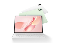 O MatePad 12 X 2025 é relativamente fino e leve, considerando seu tamanho. (Fonte da imagem: Huawei)