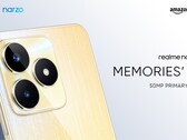 O Narzo N53. (Fonte: Realme via Amazon)