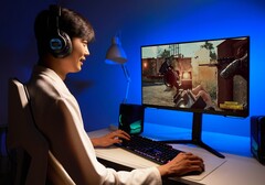 Os novos monitores de jogos Odyssey série G da Samsung deixaram cair as curvas para os painéis planos. (Imagem: Samsung)