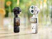 A DJI comercializa o Osmo Pocket 4P nas cores preta e branca.