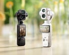 A DJI comercializa o Osmo Pocket 4P nas cores preta e branca.