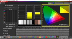 CalMAN ColorChecker calibrado
