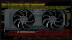 A RX 7800 XT e a RX 7700 XT possuem 60 e 54 unidades de computação, respectivamente. (Fonte: AMD/MLID-edited)