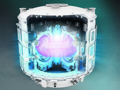 O plasma pode ser mantido permanentemente estável usando IA. (Imagem: US ITER)