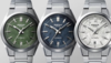 Da esquerda para a direita: os relógios Casio Edifice EFK100D-3A, EFK100D-2A e EFK100D-7A. (Fonte da imagem: Casio)