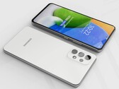 Imagined renders of the Samsung Galaxy A73. (Fonte: LetsGoDigital)