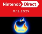 Banner do Nintendo Direct e do evento Apple (Fonte da imagem: Nintendo of America, Apple com edições)