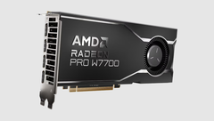 A Radeon PRO W7700. (Fonte: AMD)