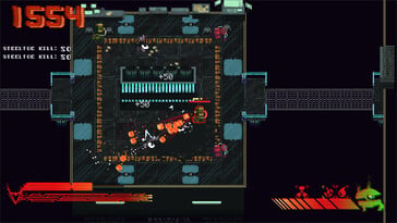 Na imagem: uma captura de tela do jogo RAM: Random Access Mayhem.