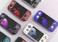 O Retroid Pocket Nova estará disponível em cores translúcidas e sólidas.
