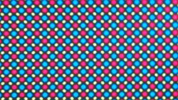 Disposição dos subpixels