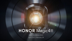 Honor irá revelar a série Magic4 no MWC 2022 em Barcelona. (Fonte da imagem: Honor)