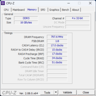 Memória CPU-Z