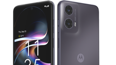 O suposto celular da Motorola. (Fonte: evleaks via Twitter/X)